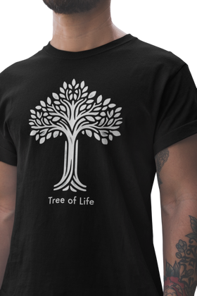 Tree of Life Graphic Christan T-Shirt, Unisex, Casual, Faith Based Design - 0