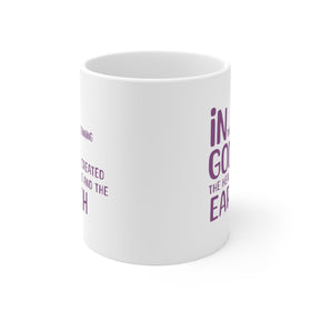 In the Beginning Mug | Creation Quote Cup | Inspirational Drinkware | Ceramic Mug 11oz - Encore2wo11oz