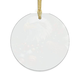 Patriotic Eagle Christmas Acrylic Ornaments - Encore2wo1 pcRoundOne size