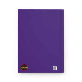 Psalm 23 Journal Purple, Number 23, Christian, Hardcover Matte Notebook - Encore2woJournal