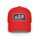 USA Citizen Low Profile Baseball Cap, Patriotic Hat,  Independence Day Hat, Summer Cap, Patriotic July 4th-1