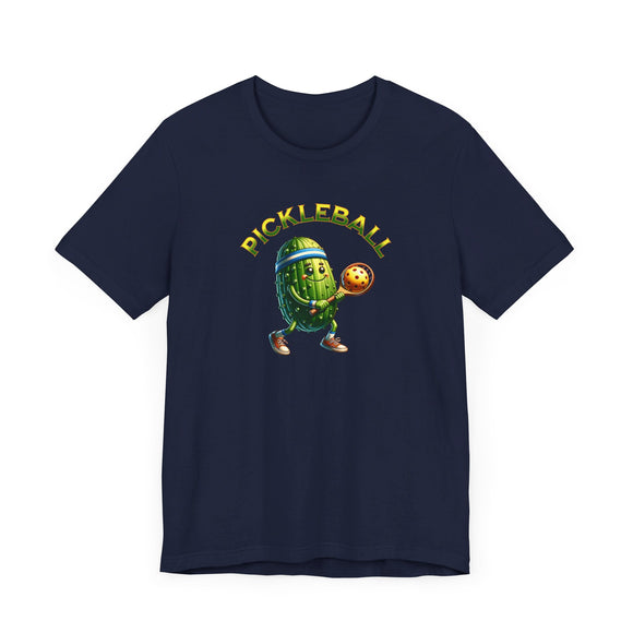 Pickle Playing Pickleball T-Shirt - Funny Dill Pickle Sport Tee