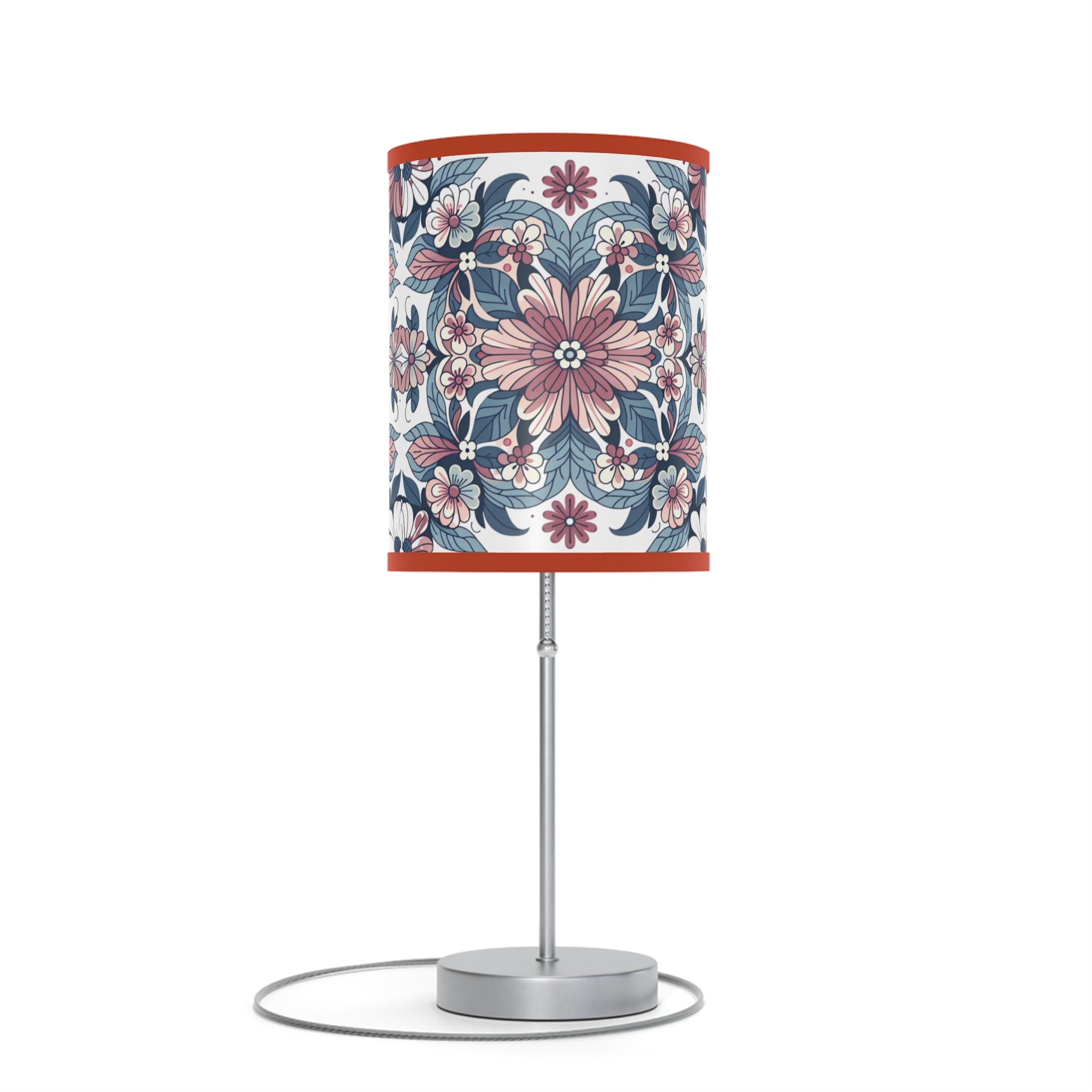 Buy coral-red Berry Bliss Floral Lamp on Stand, US|CA Plug