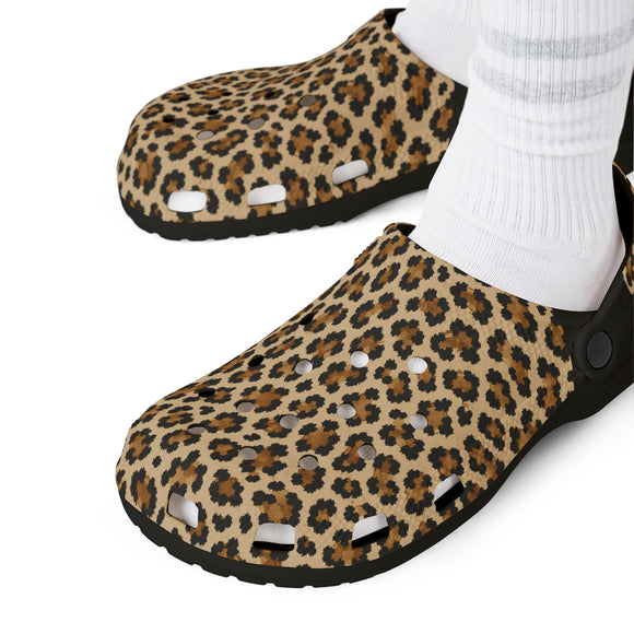 Custom Leopard Print Clogs for Everyday Comfort