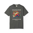 Give Thanks to the Lord Boho Floral Christian T-Shirt-3