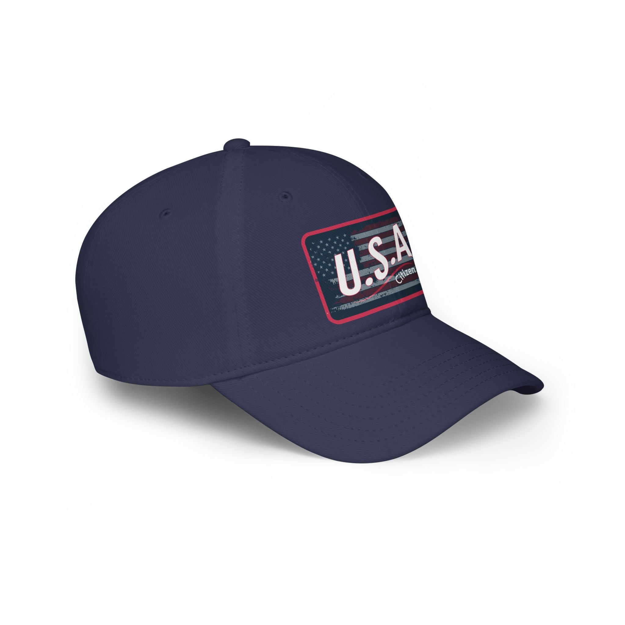 USA Citizen Low Profile Baseball Cap, Patriotic Hat,  Independence Day Hat, Summer Cap, Patriotic July 4th
