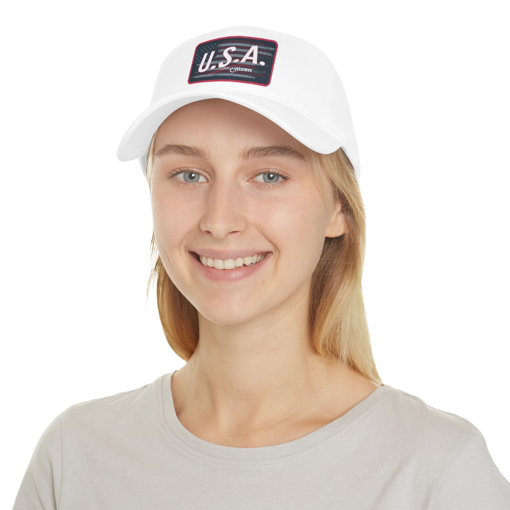 USA Citizen Low Profile Baseball Cap, Patriotic Hat,  Independence Day Hat, Summer Cap, Patriotic July 4th