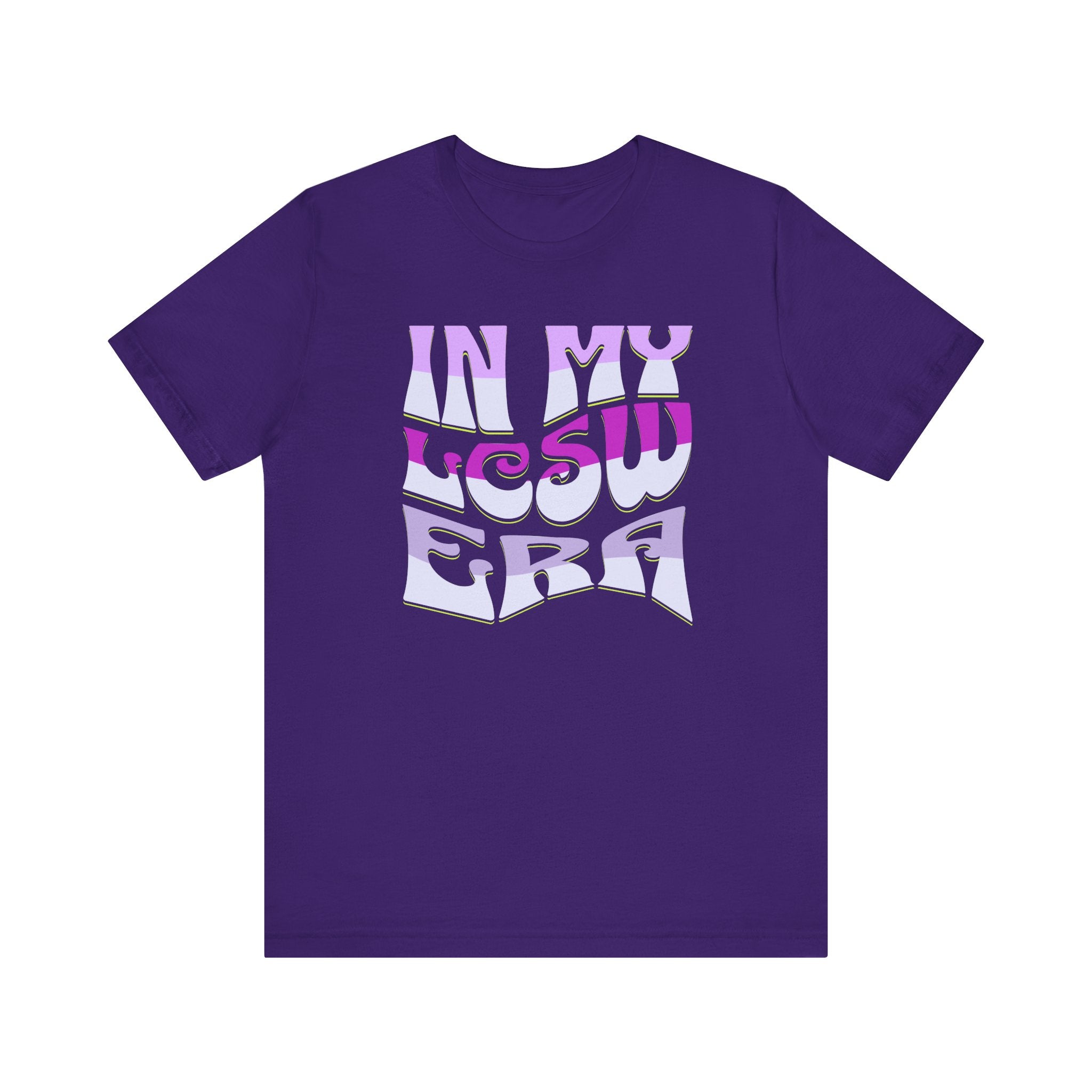 Social Worker Stylish Graphic Tee with 'In My Era' Design, Unisex Casual T-Shirt for Licened Clinical Social Workers