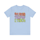 I'm a Teacher Therefore I Teach Retro Colorful Teacher T-Shirt-7