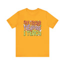 I'm a Teacher Therefore I Teach Retro Colorful Teacher T-Shirt-5