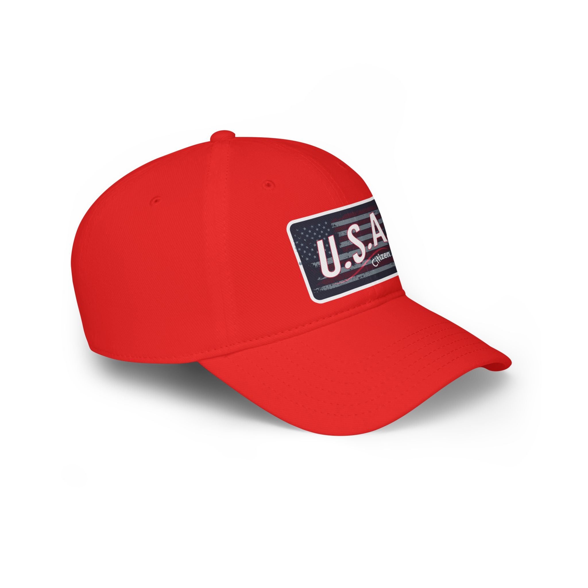 USA Citizen Low Profile Baseball Cap, Patriotic Hat,  Independence Day Hat, Summer Cap, Patriotic July 4th