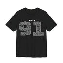 Psalm 91 Text Tee — Scripture Typography Christian T‑Shirt-9