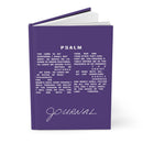 Psalm 23 Journal Purple Hardcover Matte "The Lord is My Shepherd"-3