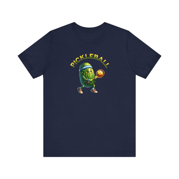 Pickle Playing Pickleball T-Shirt - Funny Dill Pickle Sport Tee