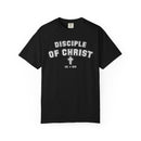 Disciple of Christ Custom EST Year Comfort Colors 1717 T-Shirt Customizable Year-9