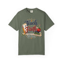Teach with Faith T-Shirt — Christian Teacher Tee with Proverbs 3:5 Design-14