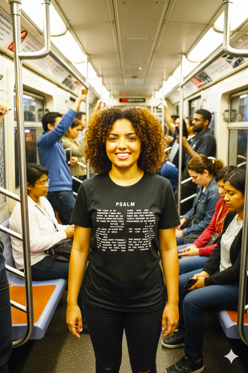 Psalm 23 'The Lord is My Shepherd' T-Shirt - 0