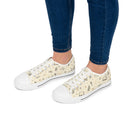 Faith-Inspired Women's Low Top Sneakers — Grace Trust Faith Dove & Cross Pattern-8