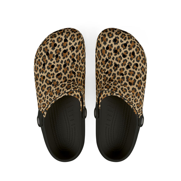 Custom Leopard Print Clogs for Everyday Comfort
