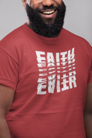 FAITH T-Shirt,  3D Mirror Text Christian T-Shirt – Christian Streetwear, Flip Text Effect Tee-5