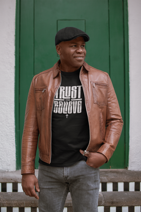 Trust and Believe Christian T-Shirt – Bold Faith Graphic Tee