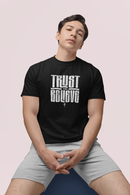 Trust and Believe Christian T-Shirt – Bold Faith Graphic Tee-3
