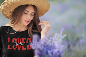 Loved By God Unisex Christian T-Shirt – Faith-Inspired Streetwear Tee - 0