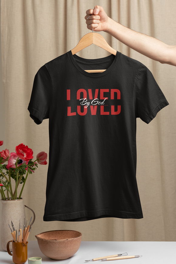 Loved By God Unisex Christian T-Shirt – Faith-Inspired Streetwear Tee