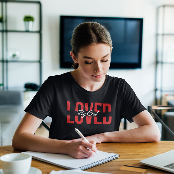 Loved By God Unisex Christian T-Shirt – Faith-Inspired Streetwear Tee