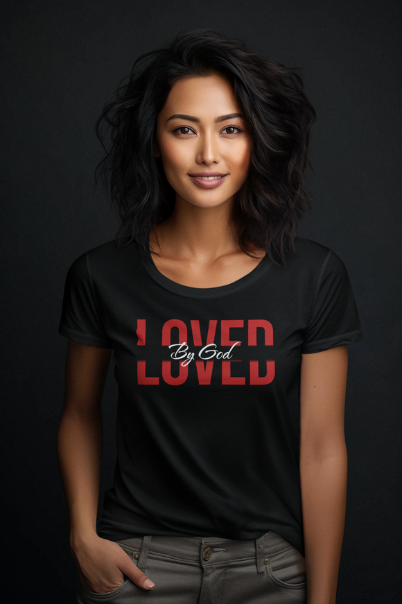 Loved By God Unisex Christian T-Shirt – Faith-Inspired Streetwear Tee