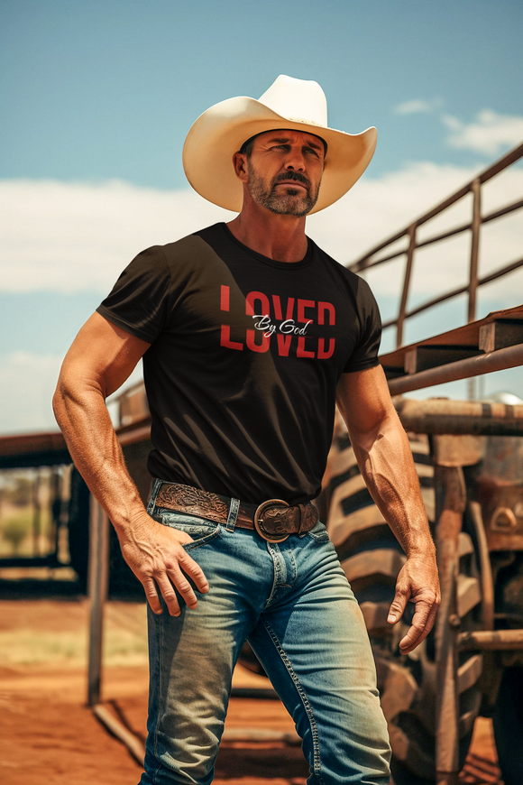 Loved By God Unisex Christian T-Shirt – Faith-Inspired Streetwear Tee