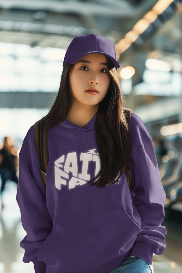 Faith in Christ Unisex Hoodie – Warm, Stylish, and Inspirational