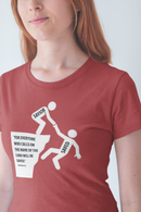 Saved by the Savior Romans 10:13 Christian Inspirational Quote Tee Unisex T-Shirt-4