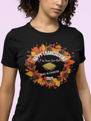 Happy Thanksgiving “I’m Here for the Mac N Cheese” Comfort Colors T-Shirt | Fall 2025 Edition-4