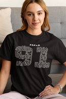 Psalm 91 Text Tee — Scripture Typography Christian T‑Shirt-1
