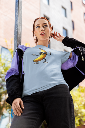 Dancing Banana T-Shirt – Funny Banana Character Graphic Tee | Fun Cartoon Shirt