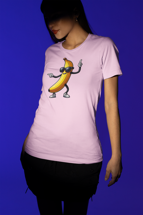 Dancing Banana T-Shirt – Funny Banana Character Graphic Tee | Fun Cartoon Shirt