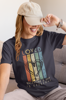 Loved – Valentine’s Day Is Everyday Retro Heart T-Shirt | Vintage Inspirational Love Graphic Tee-10