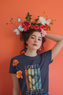 Loved – Valentine’s Day Is Everyday Retro Heart T-Shirt | Vintage Inspirational Love Graphic Tee-11