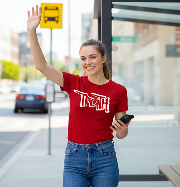 TRUTH Graphic Tee Retro Bold Faith Streetwear Shirt