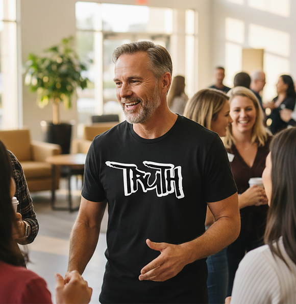 TRUTH Graphic Tee Retro Bold Faith Streetwear Shirt