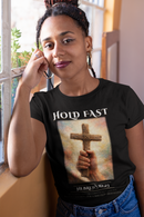 Hold Fast Hebrews 10:23 Christian Comfort Colors 1717 T-Shirt-7