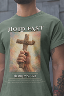 Hold Fast Hebrews 10:23 Christian Comfort Colors 1717 T-Shirt-2