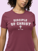 Disciple of Christ Custom EST Year Comfort Colors 1717 T-Shirt Customizable Year-7