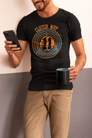 Clutch MVP Basketball Tee – Retro Orange & Blue Hoop Graphic-7