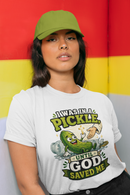 I Was in a Pickle Until God Saved Me T-Shirt | Funny Christian Pickle Faith Tee-3