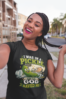 I Was in a Pickle Until God Saved Me T-Shirt | Funny Christian Pickle Faith Tee-6