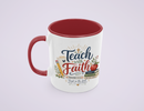 Teach with Faith Proverbs 3:5-6 Christian Teacher Mug – 11 oz-9