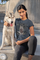 German Shepherd Night Photo Tee - Dog Portrait Graphic T-Shirt - Christian Dog Lover Tee-9