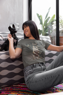 German Shepherd Night Photo Tee - Dog Portrait Graphic T-Shirt - Christian Dog Lover Tee-6